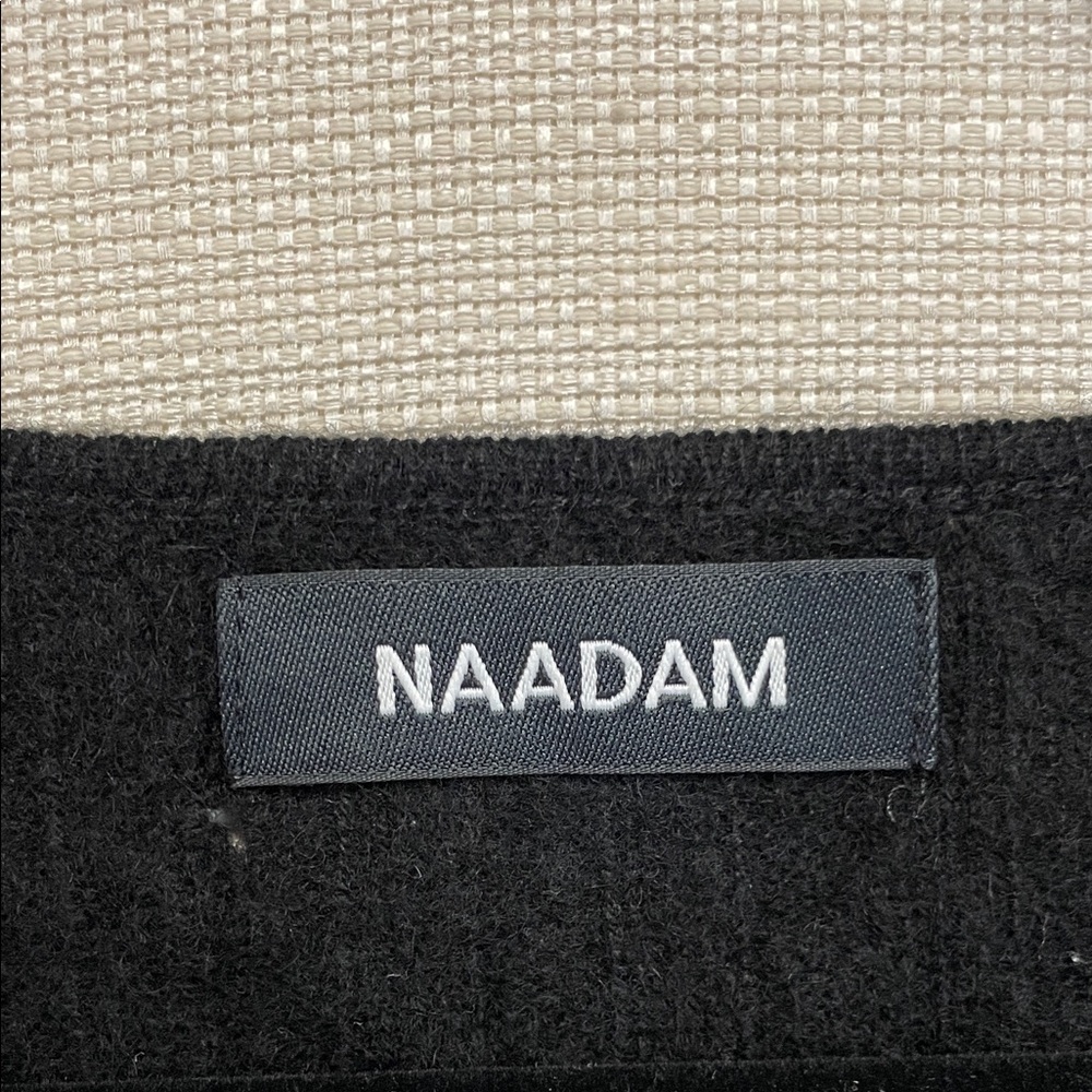 NAADAM Black Long Sleeve Top - Picture 3 of 6